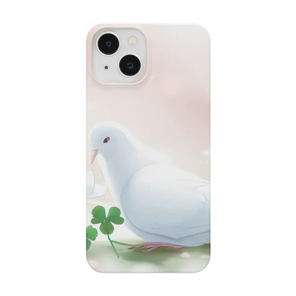 こりすまるの夢幻　鳩　和み Smartphone Case