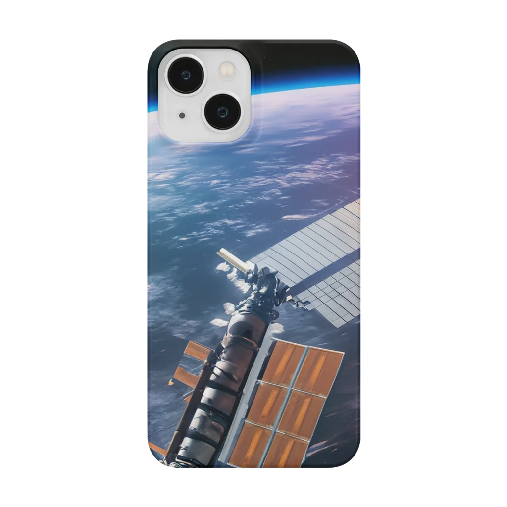 Dondon_designの宇宙ステーション Smartphone Case