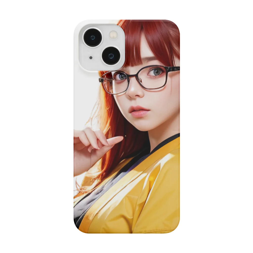 AIデザイングッズ販売　Akiba-treasure（アキバトレジャー）の大正ロマンス　日菜子さん Smartphone Case