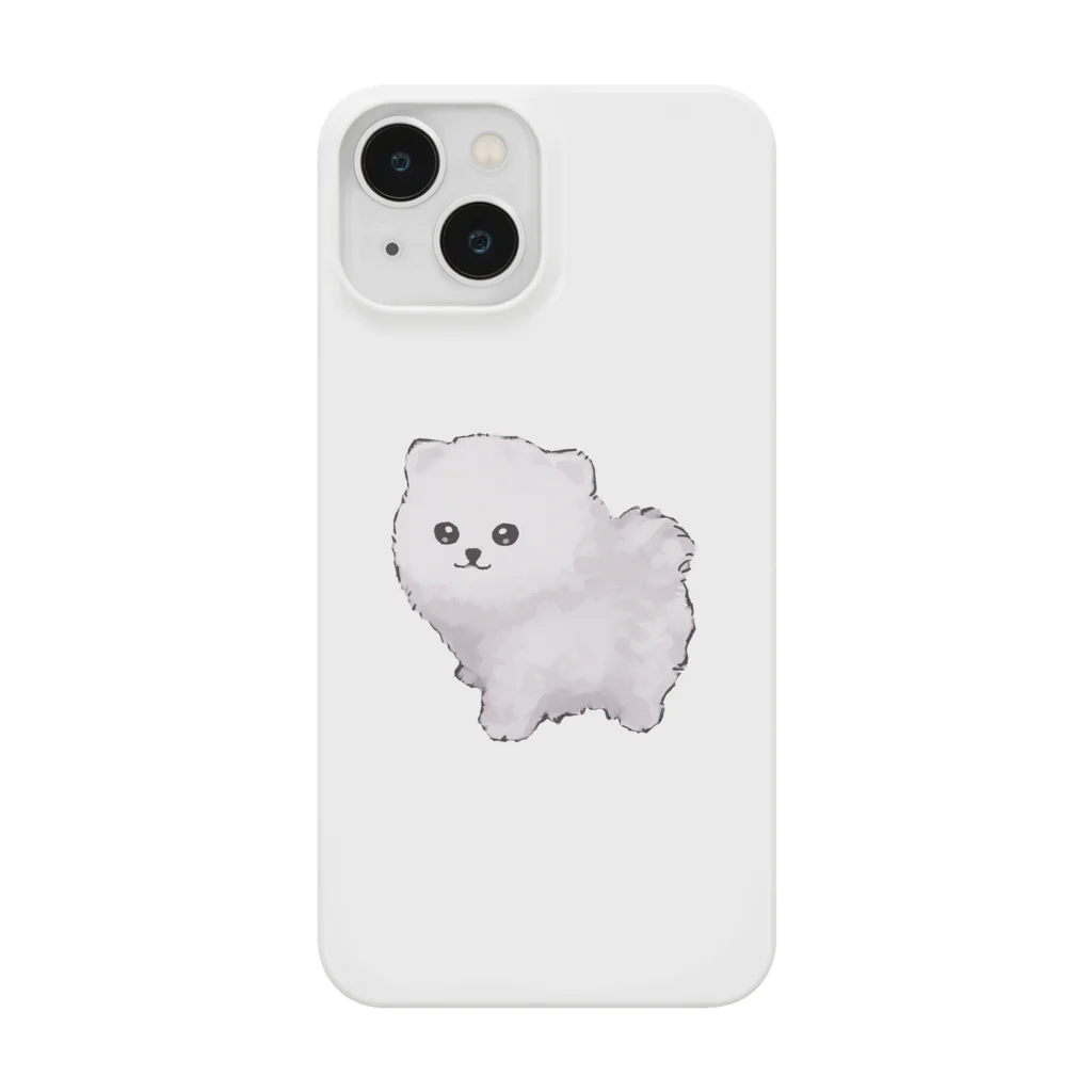 Hagumamitoのちいさなポメラニアン Smartphone Case