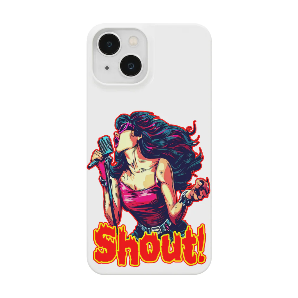 islandmoon13のSHOUT!　【ROCK歌手】シャウト！ Smartphone Case