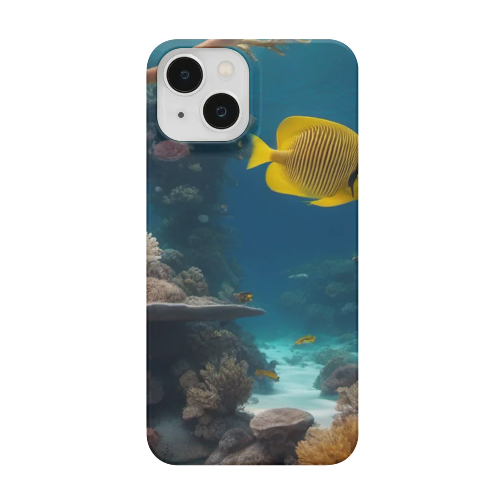 DapperMixの魚の楽園、海底の宝グッズ Smartphone Case