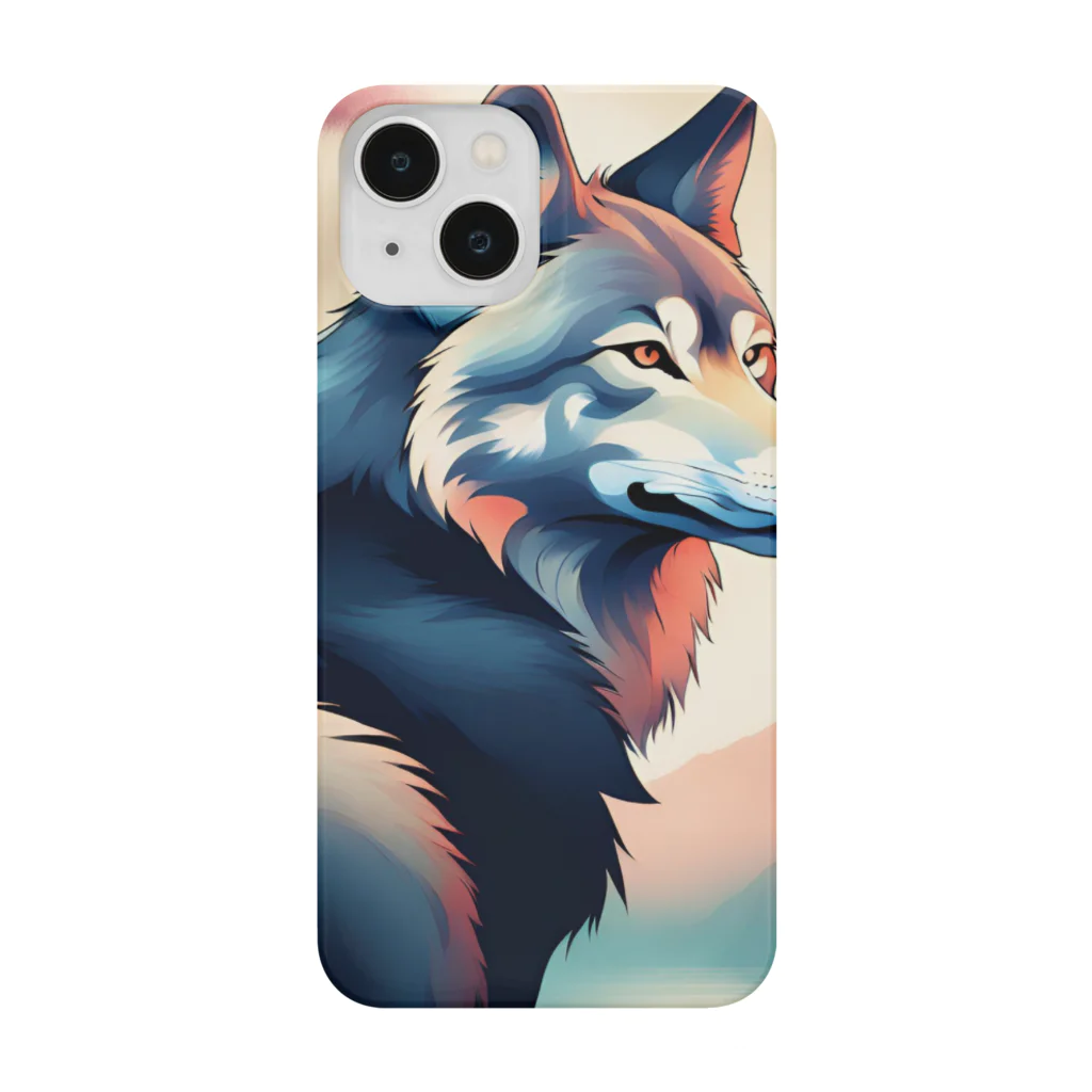 norizoouのナイトウルフ Smartphone Case