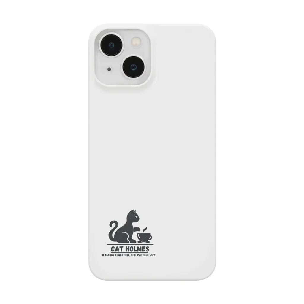  cat Holmesのdaily life at home Smartphone Case