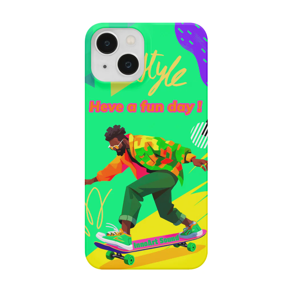 InnoArt_Soundのsk8　 iPhoneケース Smartphone Case