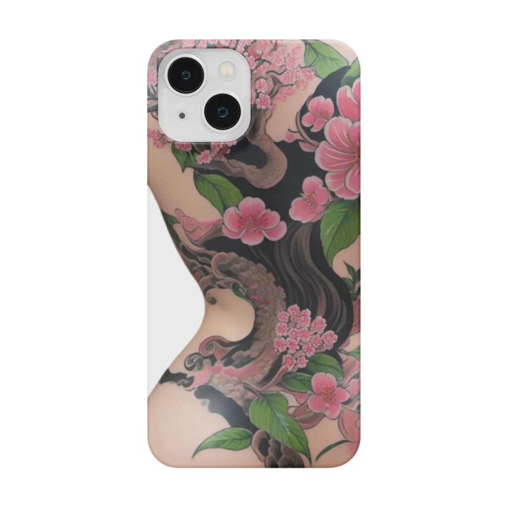 新ーARATAの桜のタトュー Smartphone Case