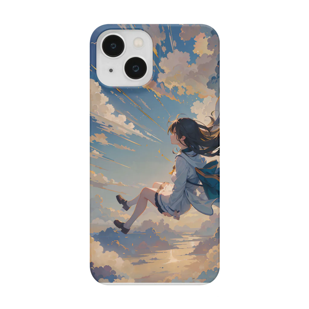 卯月なのかのSky Journey　〜世界最古で最大の恒久的なキャンパスの旅〜　No.4「Falling」 Smartphone Case