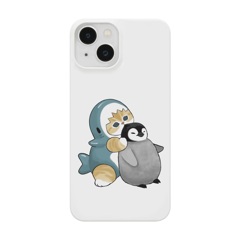 mofusandのサメにゃんペンギン吸い Smartphone Case