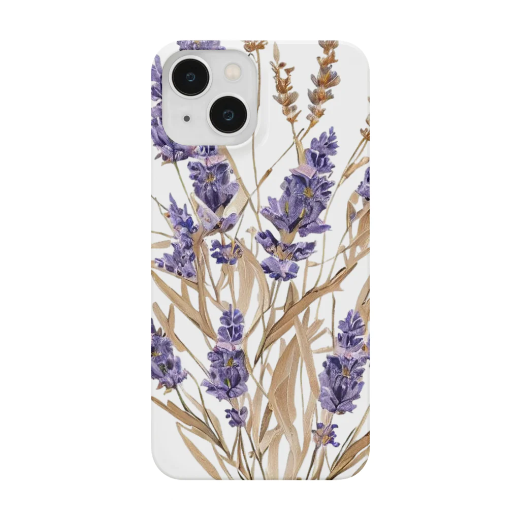 Atelier Petrichor Forestのラベンダー Lavender スマホケース