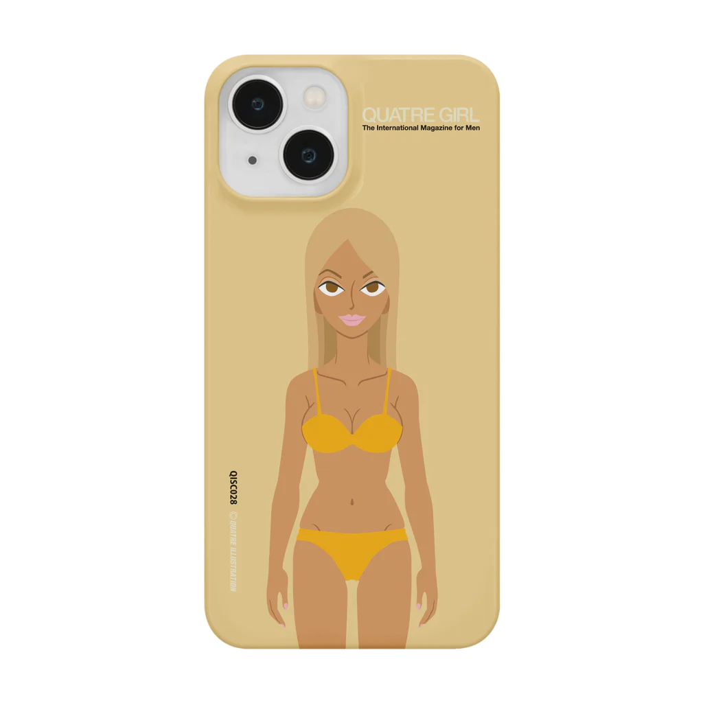 Quatre Illustrationのキャトル・ガール05 Smartphone Case