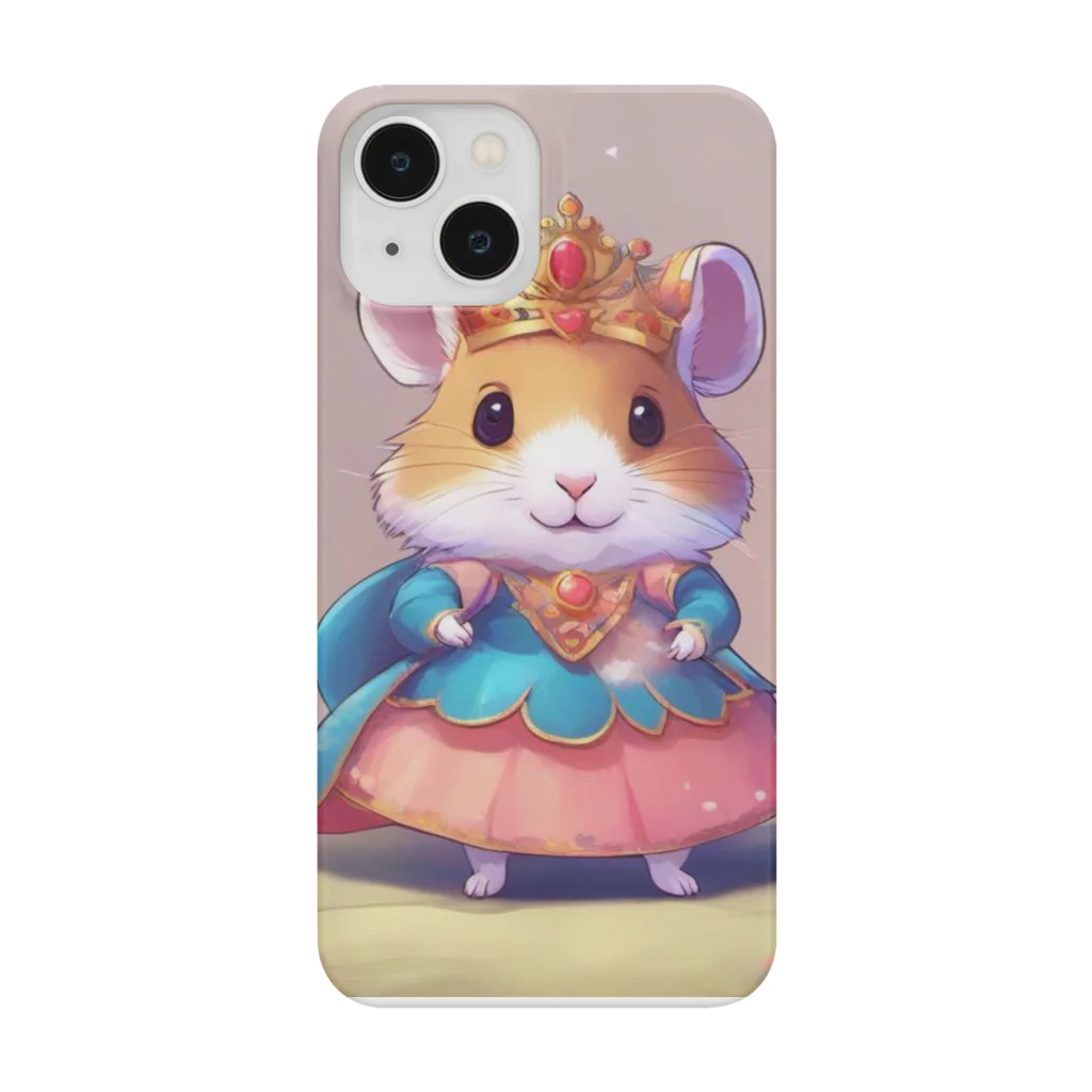 Animagic Illustrationsのプリンセスハムスター「ティアラ」 Smartphone Case