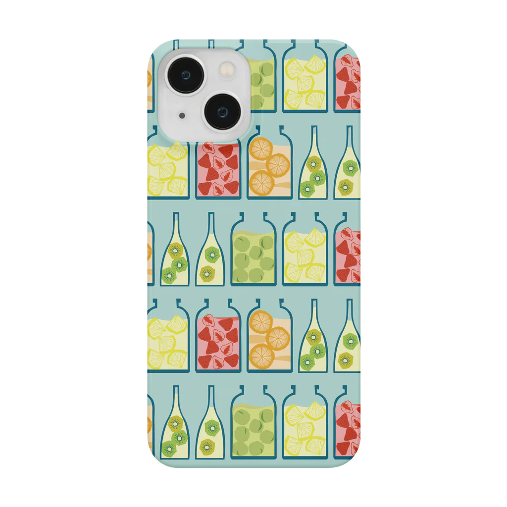 PIRIRITOの果実酒_light blue ver. Smartphone Case