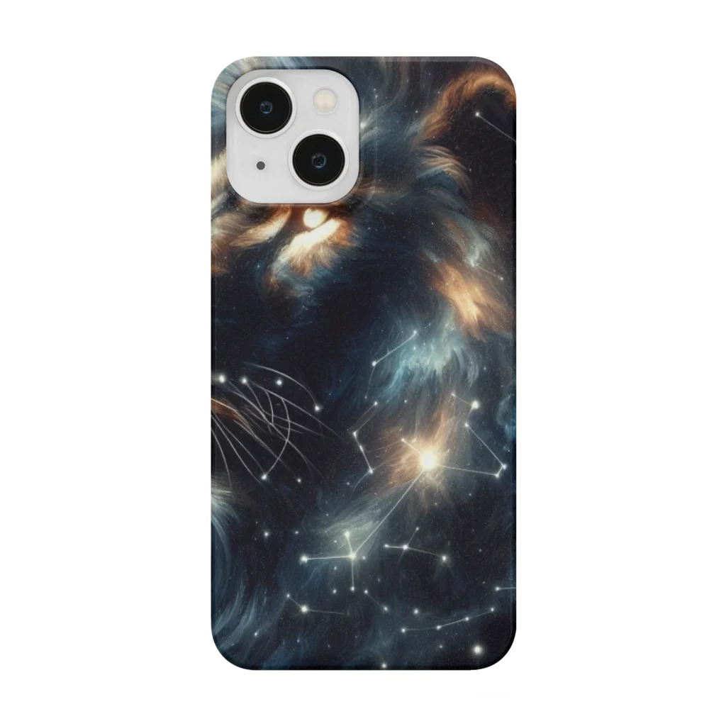 shop_cosmoの星屑のライオン Smartphone Case