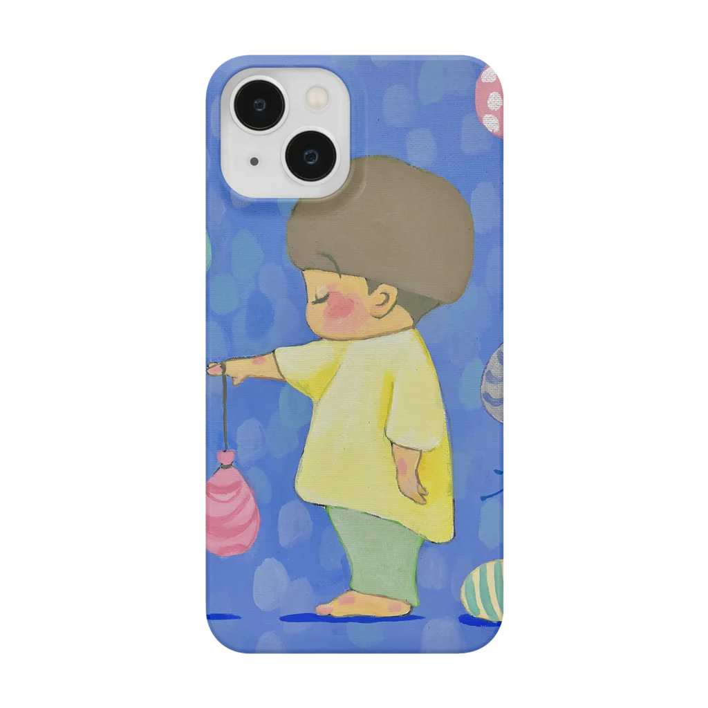 アクリル絵のfuのen-nichi フウセンツリ Smartphone Case