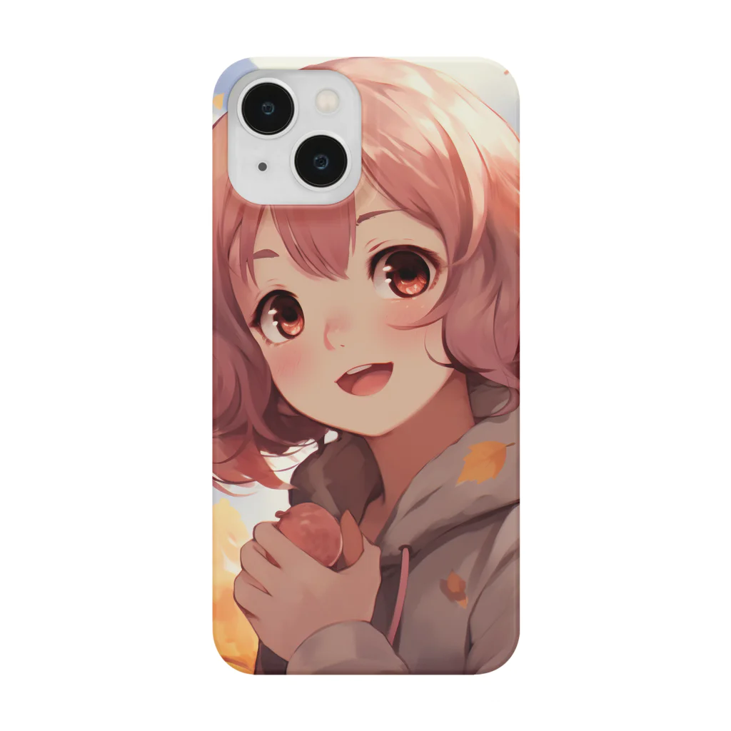 ぶーたんの紅葉の中で輝く彼女 Smartphone Case