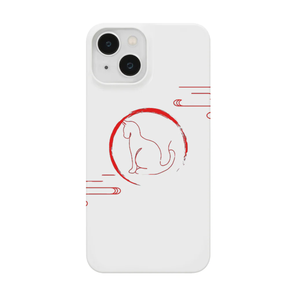 ITOショップの赤猫グッズ Smartphone Case