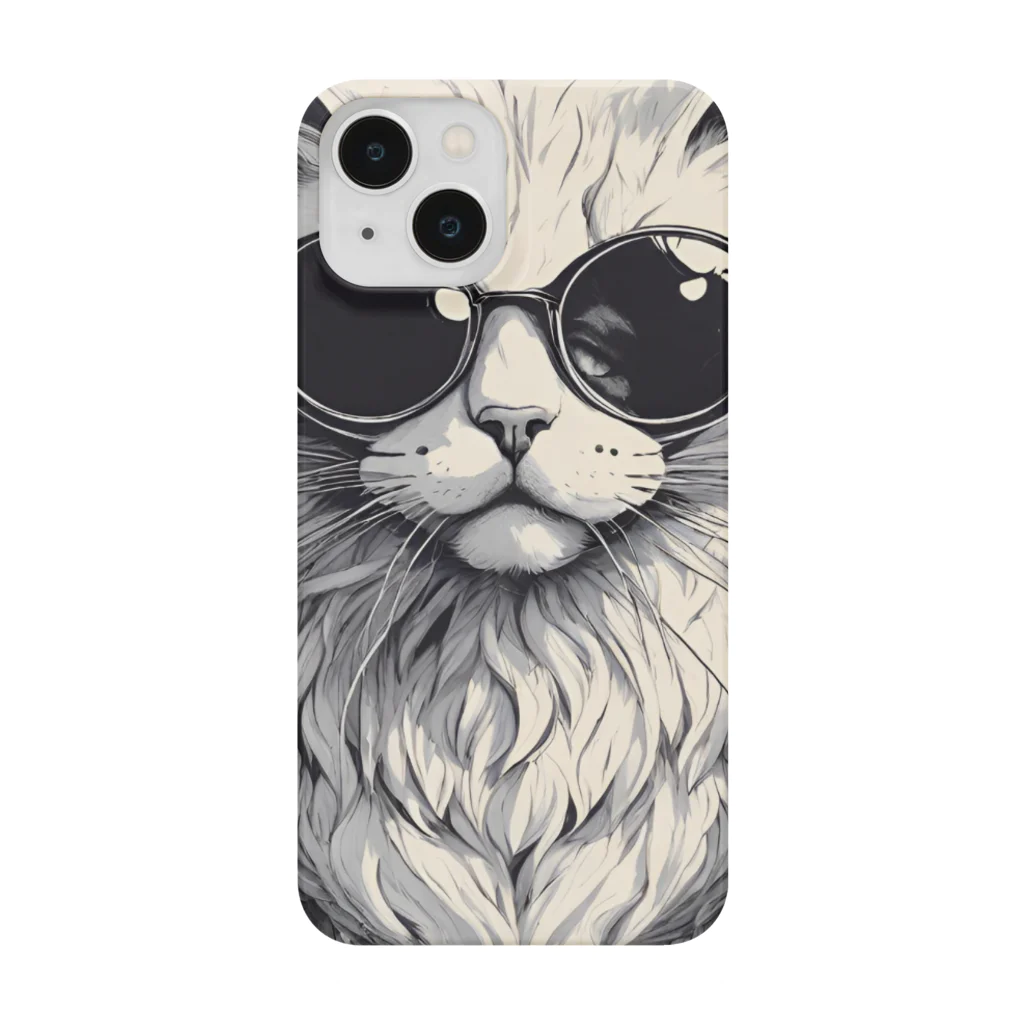 猫神様のエンジェル・キャット（ROCK） Smartphone Case