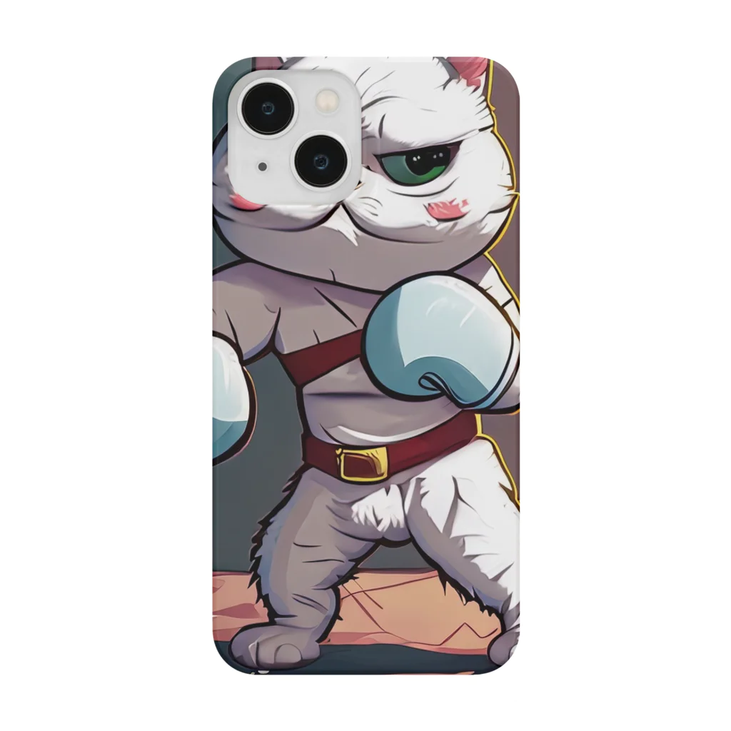 アニマルズのボクサー白猫 Smartphone Case