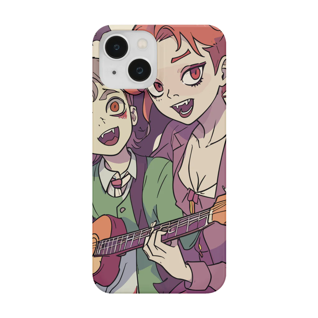 Liens【AIイラスト屋】のハロウィンゾンビパーティー11 Smartphone Case