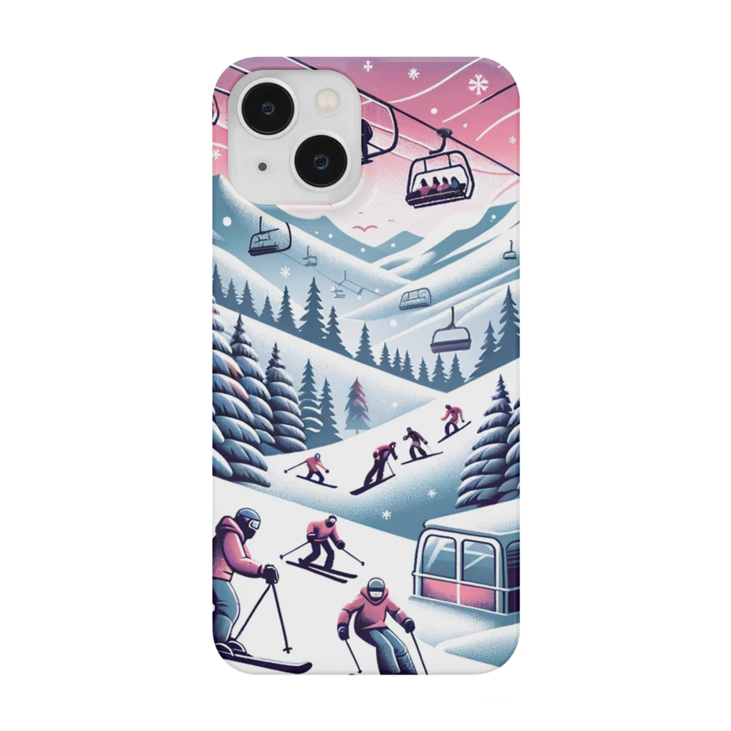 REN_1の雪の楽園 Smartphone Case