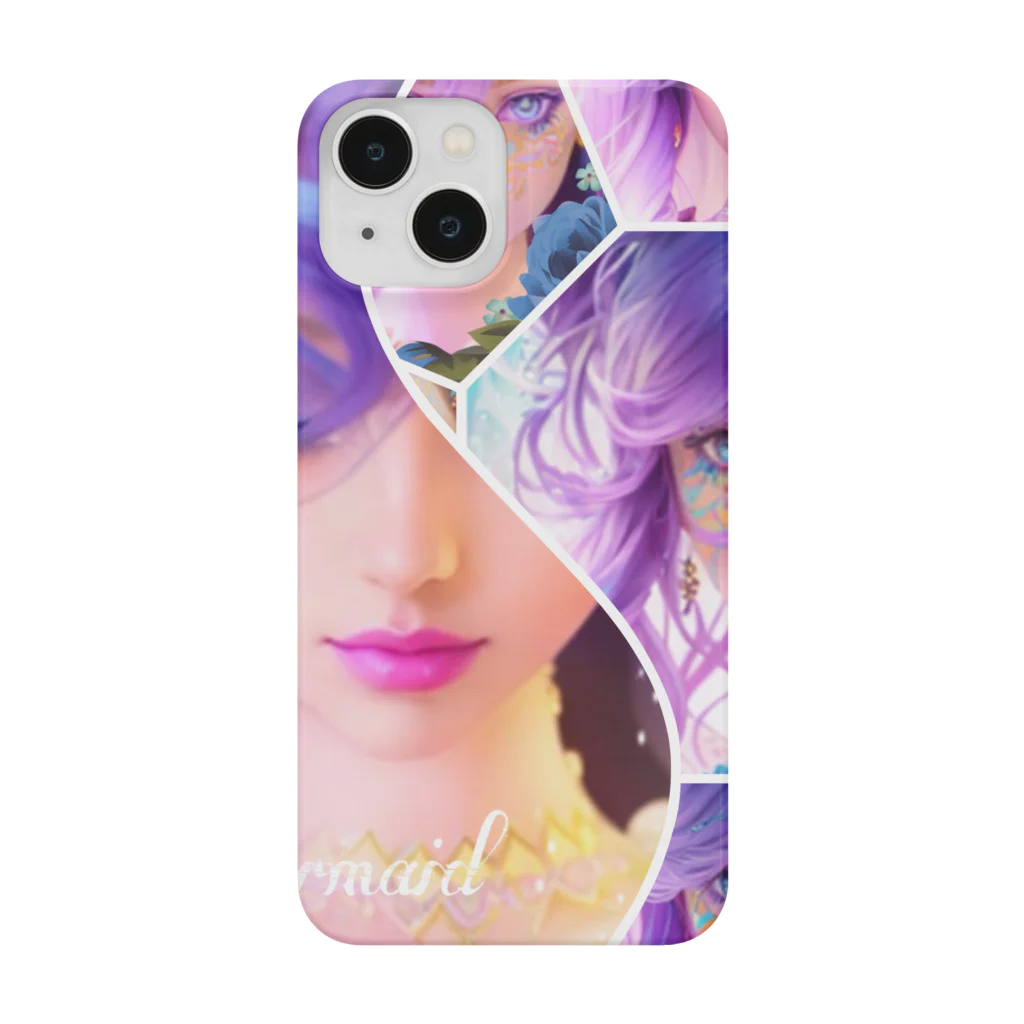 💖宇宙整体♪🌈♪こころからだチャンネル♪💖のhealing mermaid LARA陰陽バランス Smartphone Case