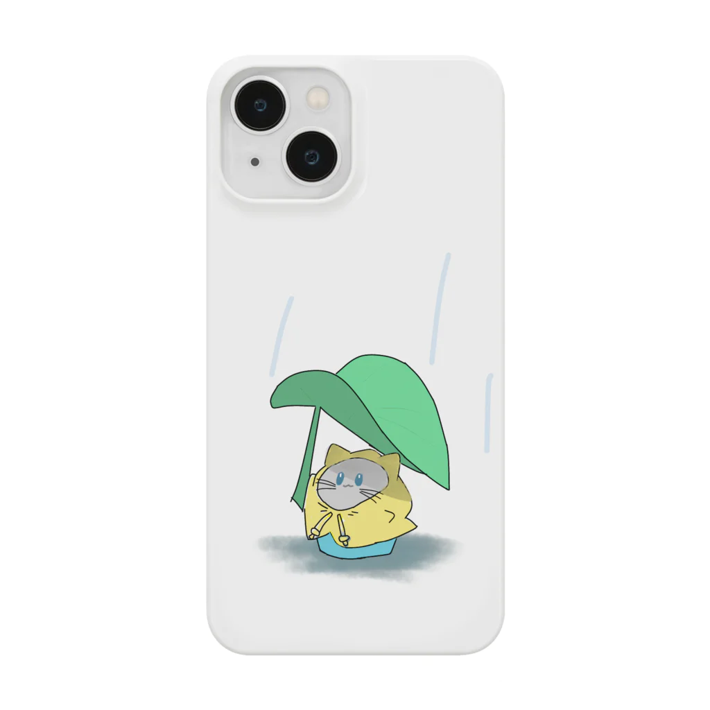 強風フラッシュバンの雨にゃんこ Smartphone Case