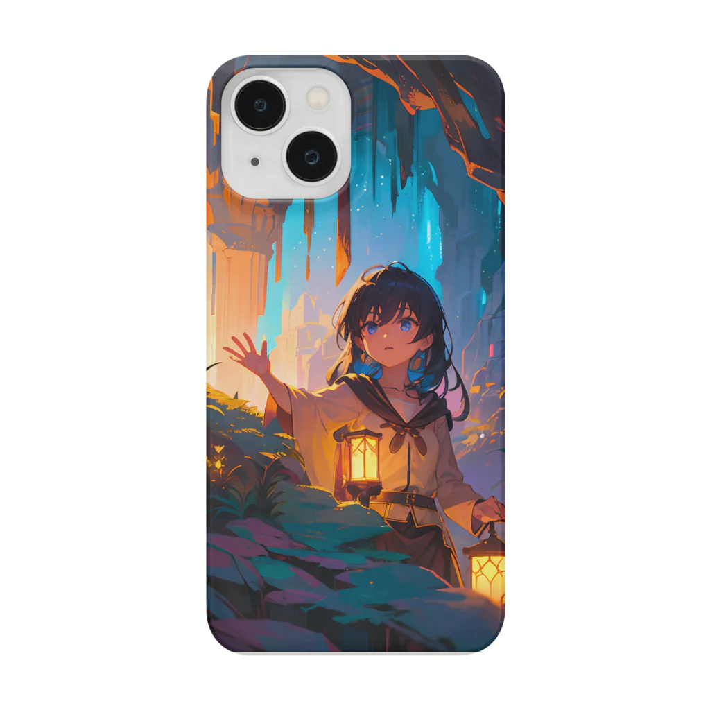 卯月なのかのCave Journey　〜灯に照らされた深淵の旅〜　No.2「あてもなく」 Smartphone Case