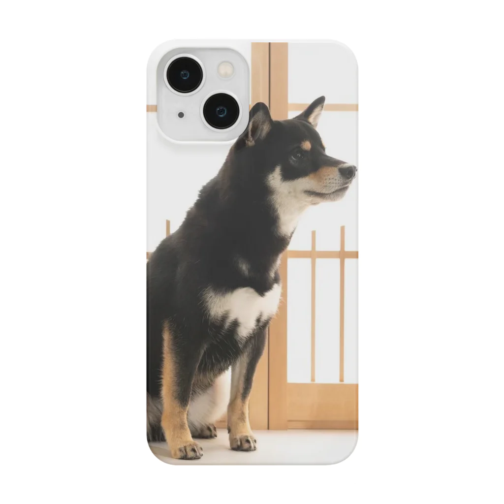 柴犬むさしの和室の柴犬むさし Smartphone Case