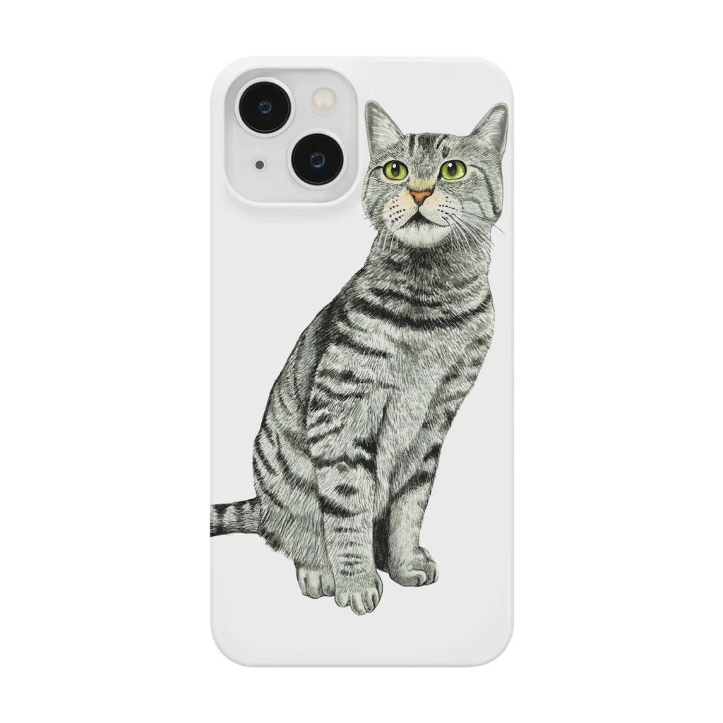 もっち（mocchi）のキジトラ猫ちゃん文字ナシ Smartphone Case