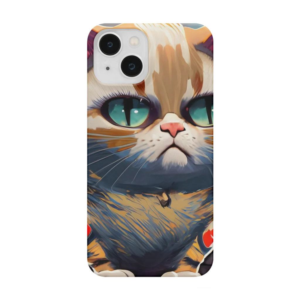 burusukaruの猫のタイガーくん Smartphone Case