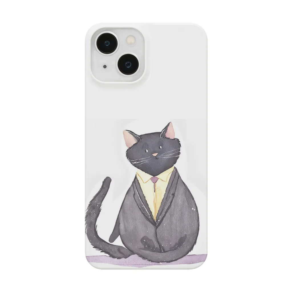 kgymのスーツ猫 Smartphone Case