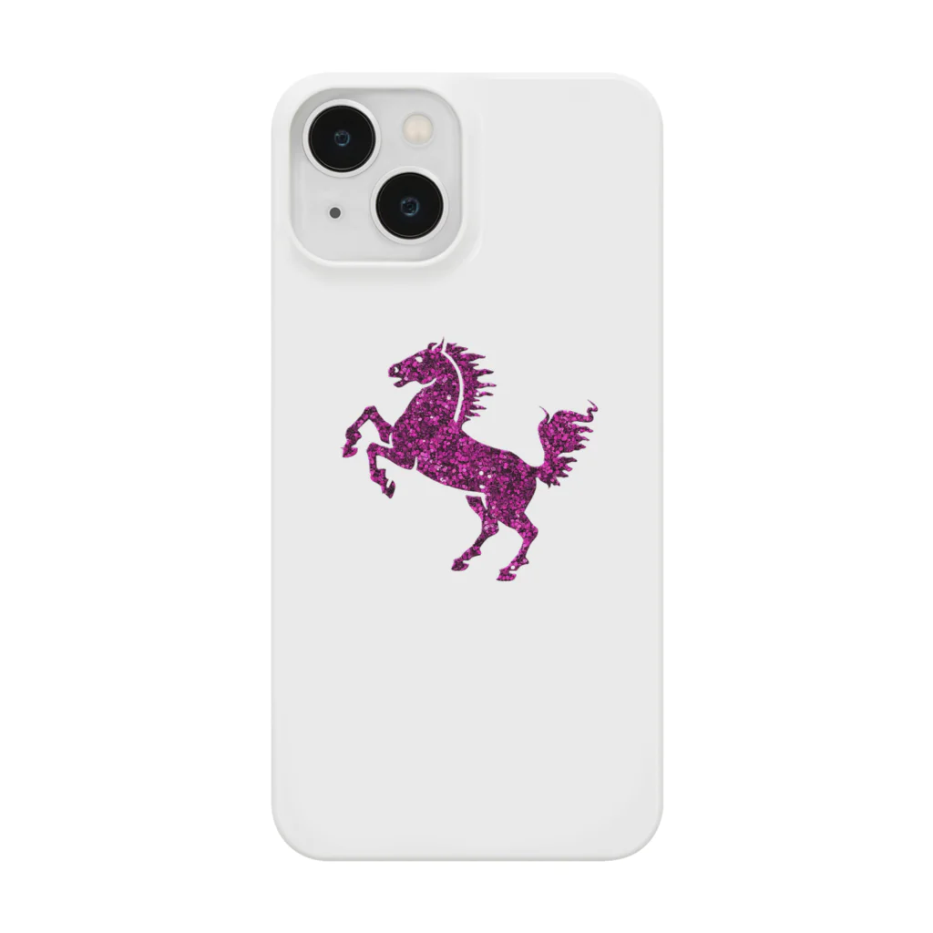 mumusの馬　sequinspink Smartphone Case