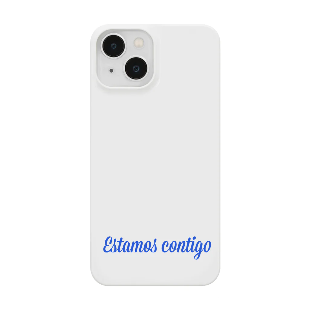 Estamos contigoのBLUE LOGO Smartphone Case