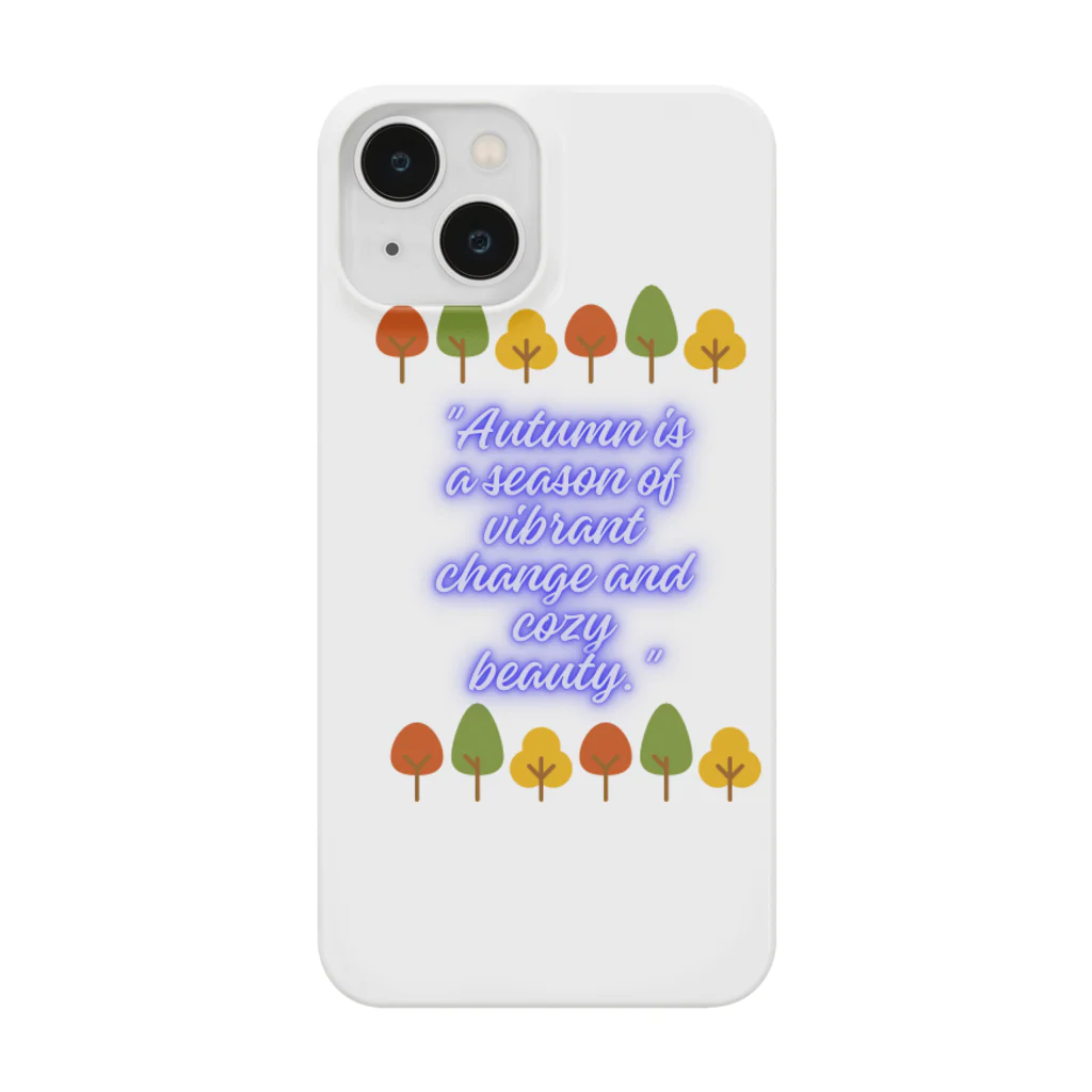 maoの「秋は活気に満ちた変化と居心地の良い美しさの季節です Smartphone Case