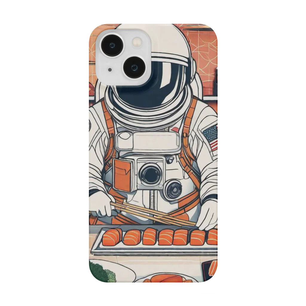 宇宙開発デザイン科のスペースクッキング 寿司編 Smartphone Case