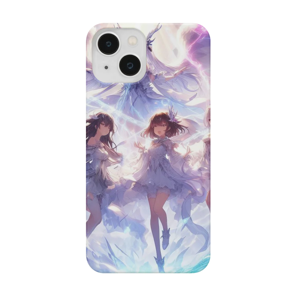 anazawaの白き翼、黒き翼。その手に抱くは愛しの君! Smartphone Case