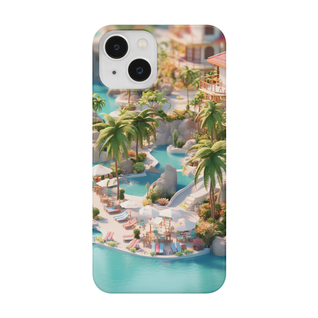 空想百貨店のtropical resort Smartphone Case