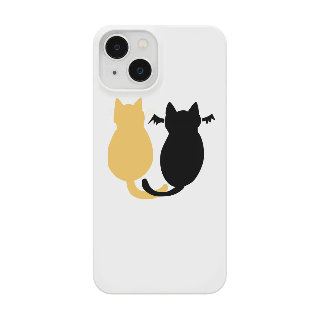 てきとうの寄り添う猫 Smartphone Case