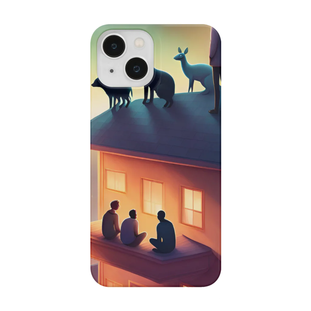 animalsの都会で共存する野生生物 Smartphone Case