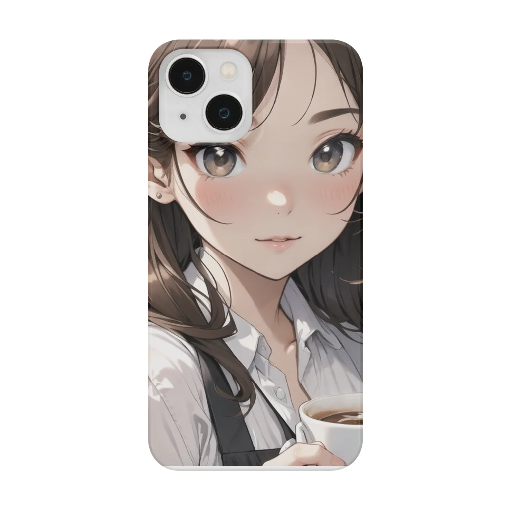 sgt-chikaraのバリスタ見習いの女の子 Smartphone Case