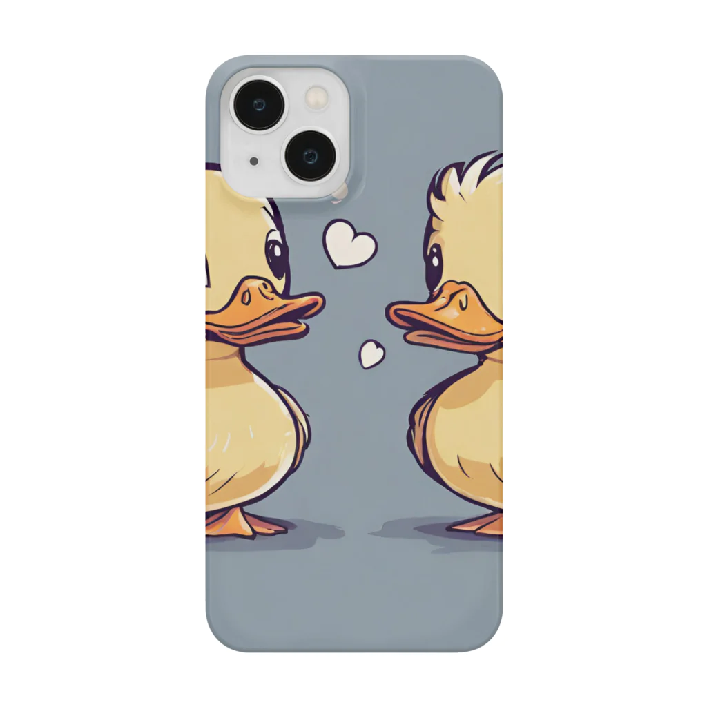 Caracolesｰカタツムリｰの2羽は友だち Smartphone Case