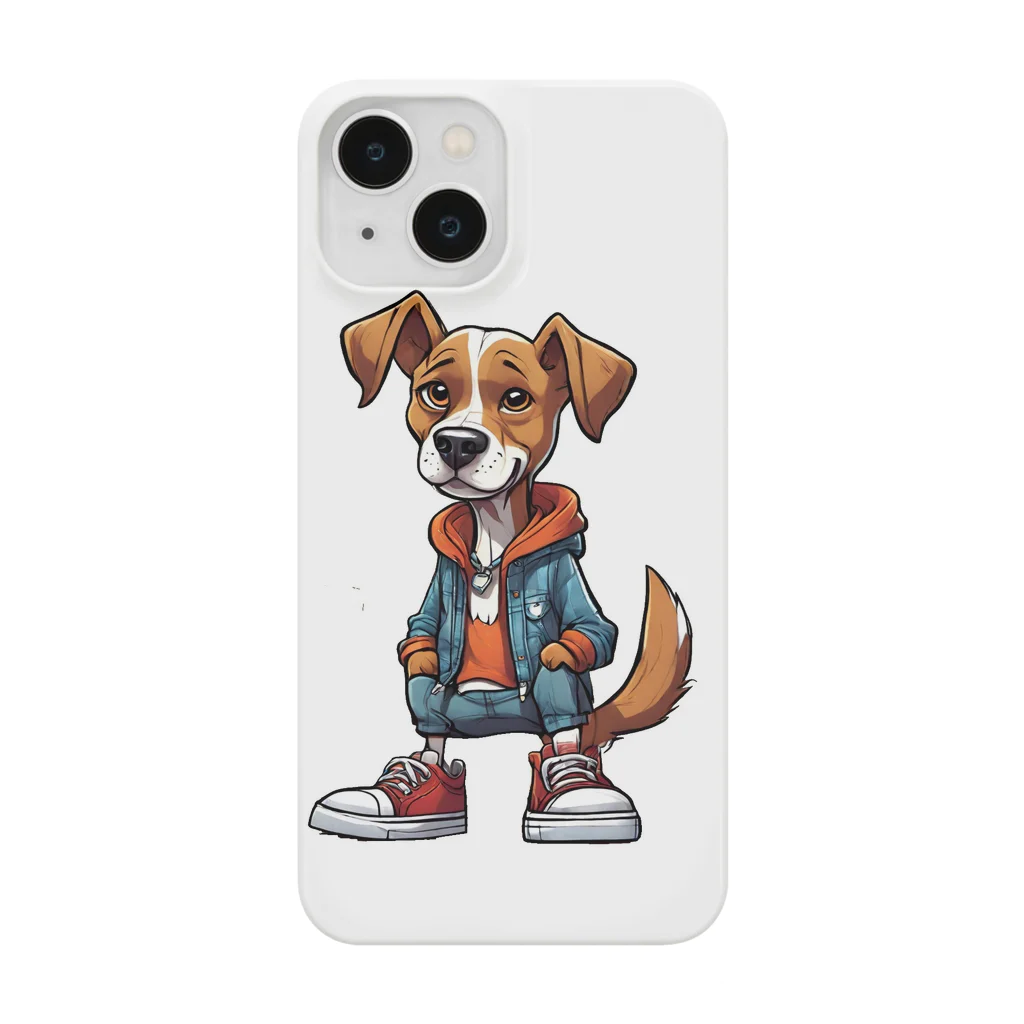 BEER7のおしゃれな犬 Smartphone Case