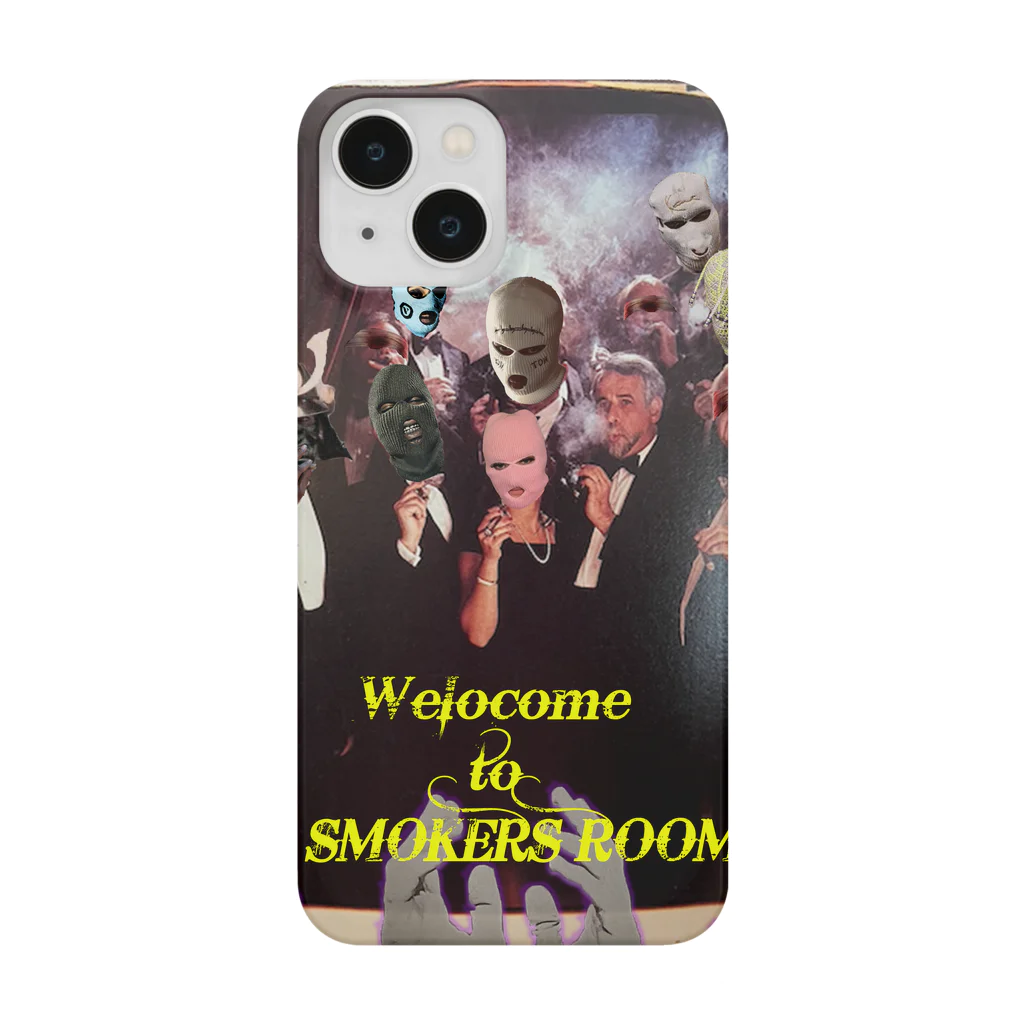 No Debate inc.のWelcome to Smokers room Smartphone Case