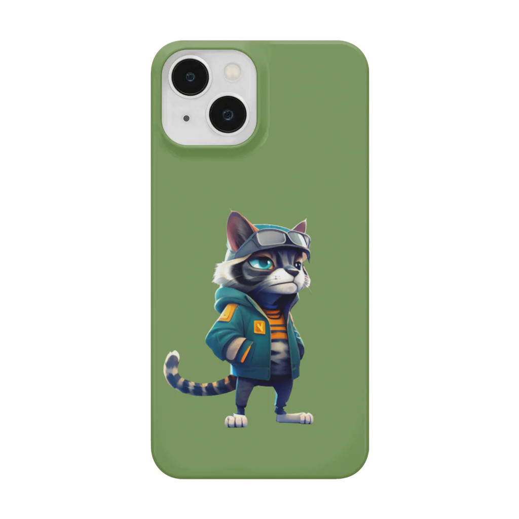 時間を旅する記憶のねこ Smartphone Case