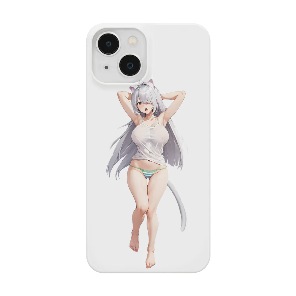 KAZAHANAのネコミミ少女のおはようございます！ Smartphone Case