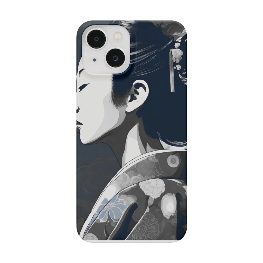 yomoYamaショップのJapanese woman Smartphone Case