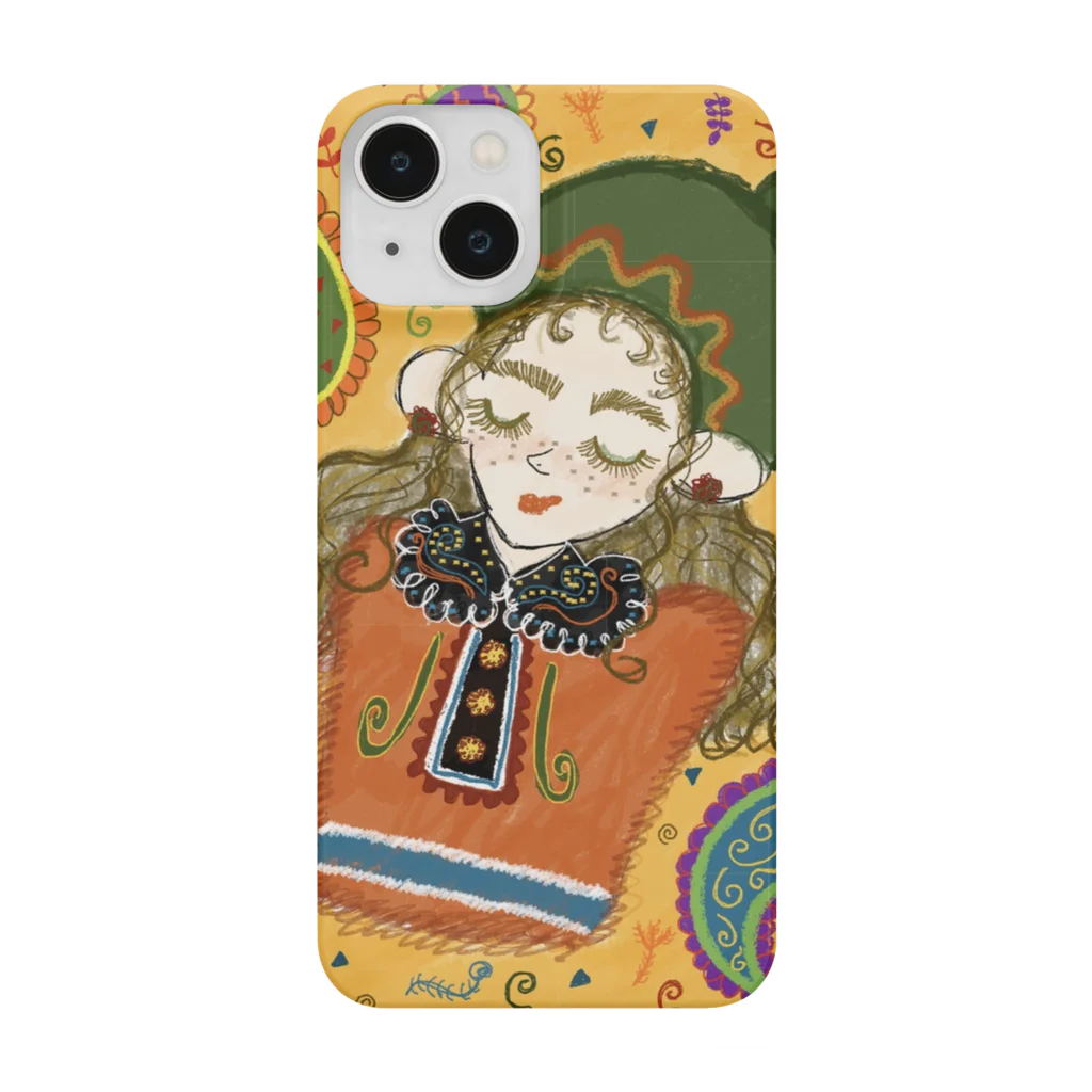 そばかす𝔾𝕀ℝ𝕃'𝕤のTyrolean Girl  Smartphone Case