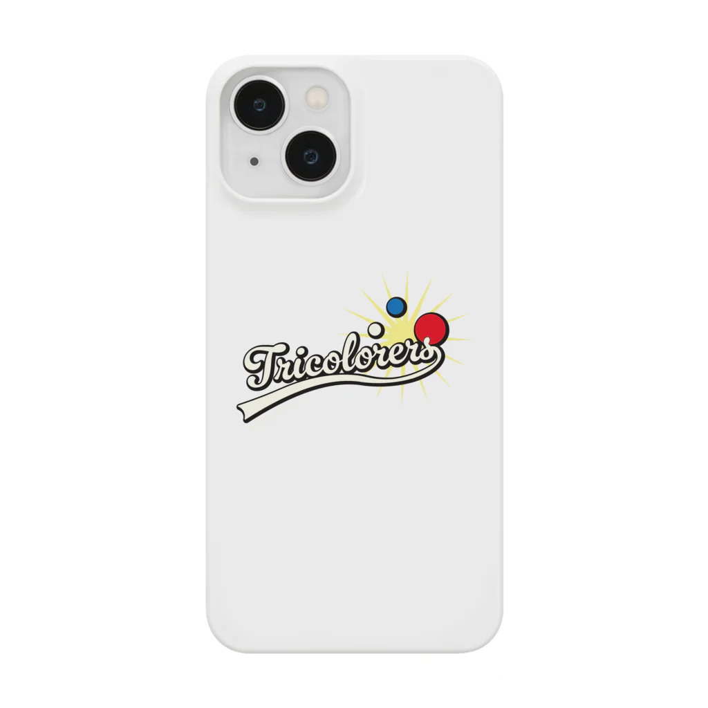 シロクマデザインのボッチャチーム　Tricolorers ロゴアイテム Smartphone Case