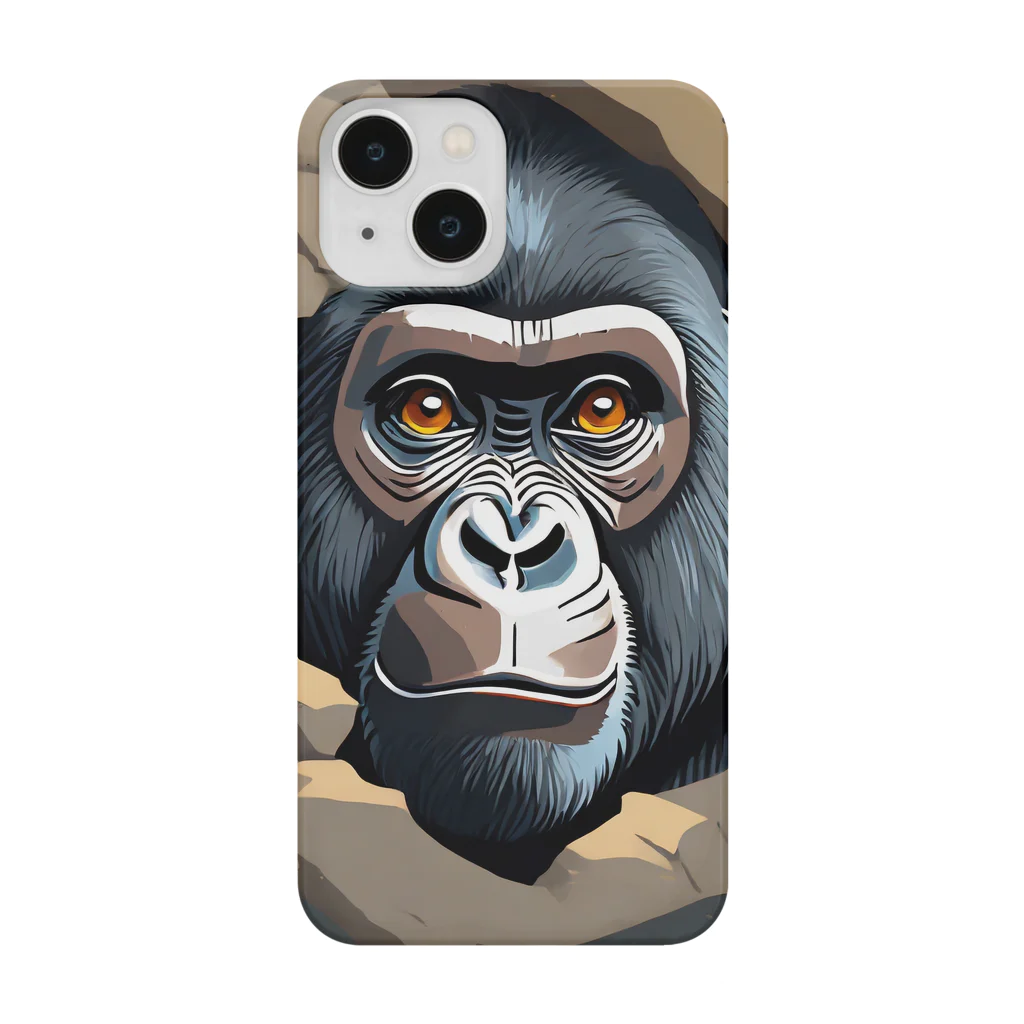 MAMETAMATANの穴の中〜GORIRA Smartphone Case