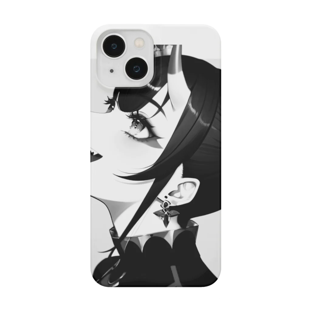 KafyRiruのよこ顔　鬼娘 Smartphone Case